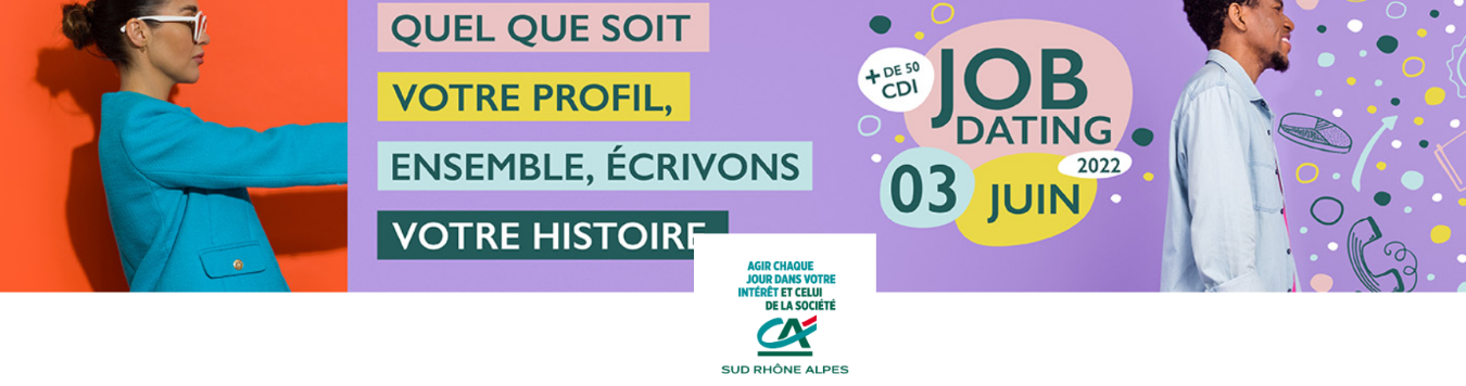 Job Dating Agences - 03 Juin 2022 Crédit Agricole Image 1